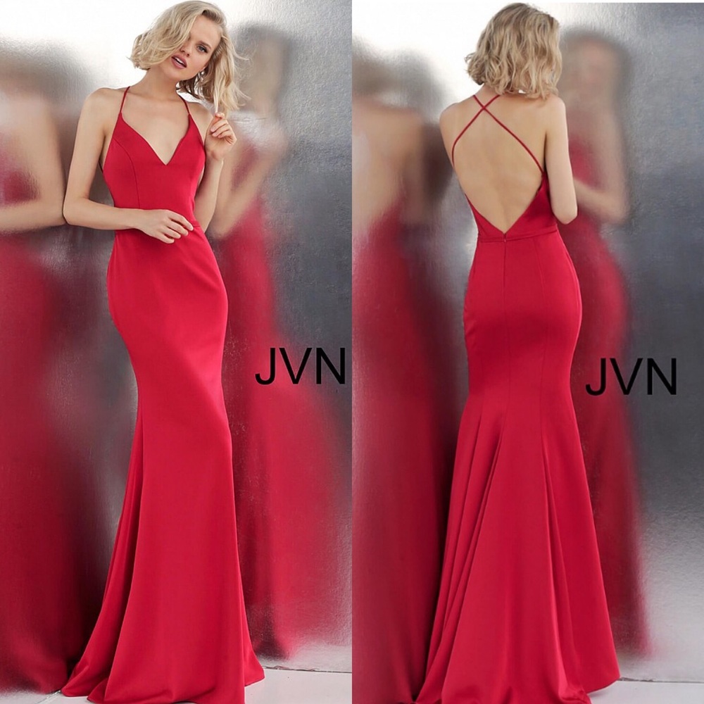 Size 8 Jovani Red Dress